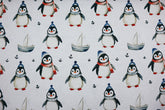 Alpenfleece Digital Maritime Pinguine